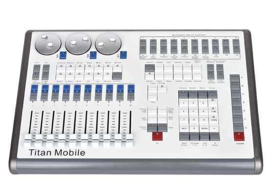 Beleuchtung DMX-Konsole 2 Kanäle Befehlsflügel mit MIDI-Zeitcode-Funktion