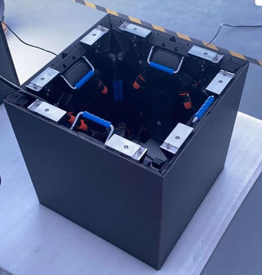 500x500mm Innenvermietung LED-Bildschirm 90 Grad 1920hz Led-Videowand