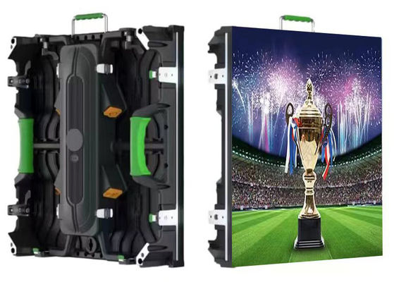 500x500mm Indoor LED Display Bildschirmkurve Verknüpfung Hard Link Magnetische Wartung