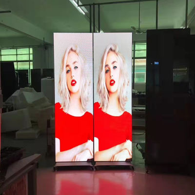 CE 640*1920 Smart LED Poster Anzeige P4 Innenraum 1920hz 2.604mm