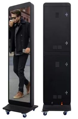P2.5 Eisenschrank LED-Plakatbildschirm Intelligente LED-Anzeige 640*1600 3840hz Innenraum