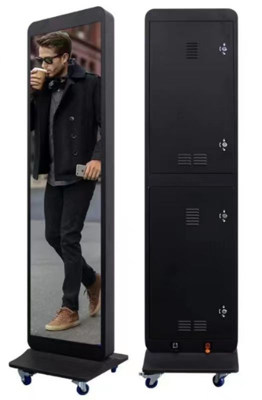 P2.5 Eisenschrank LED-Plakatbildschirm Intelligente LED-Anzeige 640*1600 3840hz Innenraum